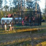 Wakacyjne kolonie dzieci w Ptakach k. Nowogrodu